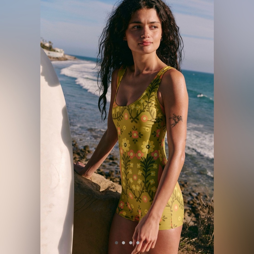 Free People x Atmosea Meadow Surf Bodysuit Swimsuit NWT 🔖